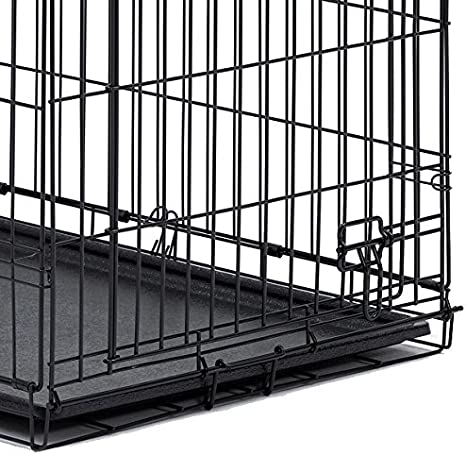 thumbnail interactive-video image 1 of JS Sales Galvanized Dog Crate Pan, 29.5x19.75x1, Chew Proof Replacement Tray For 30 In Crates, Medium Dogs 1 of 5